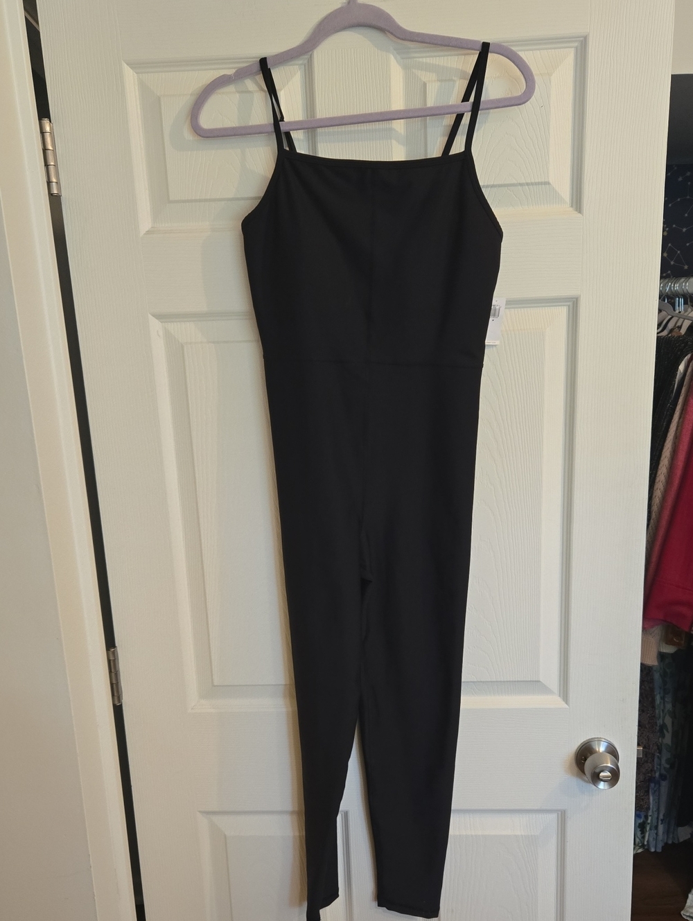 Old Navy Black Jumpsuit with Spaghetti Straps M